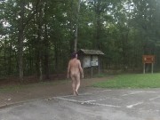 Checking out a public historic site while naked 2/16