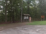 Checking out a public historic site while naked 6/16