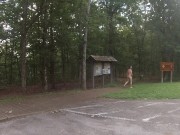 Checking out a public historic site while naked 7/16