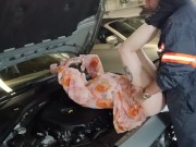 Fucking the mechanic to fix my car faster 10/16