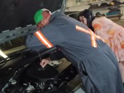 Fucking the mechanic to fix my car faster 2/16