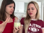 Gina Gerson and Maya rose about hot drinks 12/16