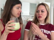 Gina Gerson and Maya rose about hot drinks 4/16