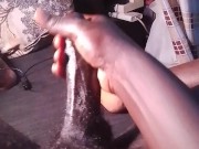 Black cock blow job 3/16