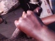 Black cock blow job 7/16