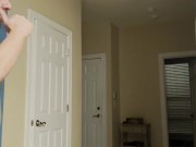 Recent step sister brings back old relationship with new step brother with blowjob & handjob to cum