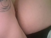 Taking Daddy’s Big dick in my ass before double penetration 💦 5/16