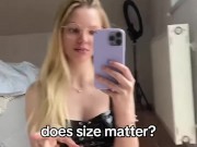 Does it? #Sizematters