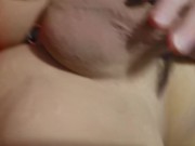 Watch my big bouncing balls explode from my pierced dick! 8/16