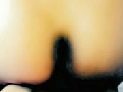 BIG BROWN BOOTY EBONY TWORKING AND CLAPPING COWGIRL RIDING CHEEKS 1/16