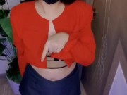 Office girl but deadline is... his eyes🙊🥰