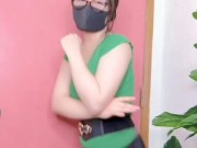 Typing reports in lace panties – productivity is overrated 🤩😻 2/16