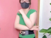 Typing reports in lace panties – productivity is overrated 🤩😻 3/16