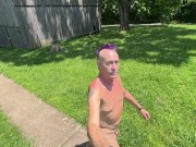 Exploring an old tobacco barn naked 14/16