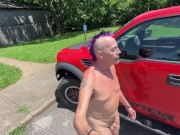 Exploring an old tobacco barn naked 16/16