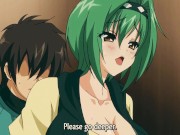 Green Haired Beauty Loves Using Her Huge Tits to Pleasure a Big Cock 15/16