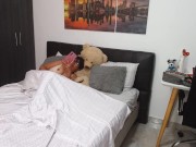 My best friend invites me to her house and we end up rubbing our pussies together 1/16