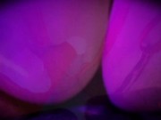 PAWG Milf rides her Younger man until he takes over, ponds her pussy, and unleashes a massive load! 16/16