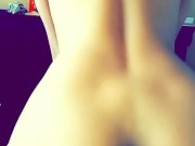 BOUNCING BOOTY EBONY COWGIRL RIDING 10/16