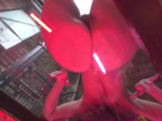 Erotic sensual solo on the glass floor, sexy dance, Sirena Milano, zoom pussy beautiful girl 15/16