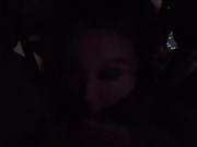 I sucked off my uber driver as a tip in front of my neighbors house 5/16