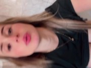 Masturbating HIDDENLY in the GYM bathroom 12/16