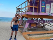 Petite douche en retour de plage 3/16