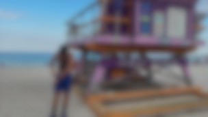 Petite douche en retour de plage