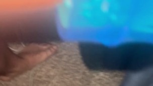 Veiny Dick in new Masturbation Toy