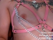 Tits Out with My Chain Bra 2/16