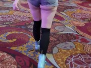 Ass cheeks and titties in Vegas 3/16