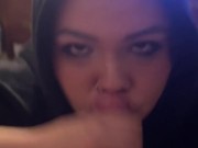 Oops! Cum hit the screen! 16/16