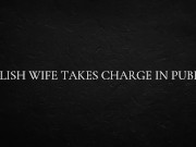 Polish wife takes Charge In Public 6/16