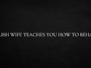 Polish Wife Teaches You How to Behave 3/16