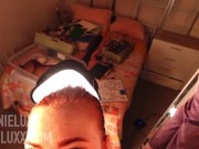 NUDE VLOG: filming panty try on hauls !!! behind the scenes with a disabled porn creator 14/16