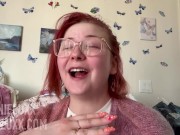 NUDE VLOG: filming panty try on hauls !!! behind the scenes with a disabled porn creator 15/16