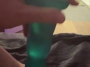 Can’t heIp it but squirt like a fucking fountain when I use my dildo 2/16