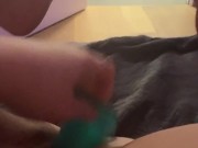 Can’t heIp it but squirt like a fucking fountain when I use my dildo 8/16