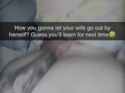 Husband let me go to a party alone