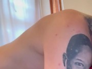 Ebony step mom getting her ass ATE by White Step Son While his dad is in the next room 16/16