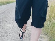 Short walk in the white underpants 1/16