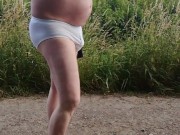 Short walk in the white underpants 16/16