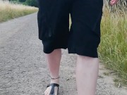 Short walk in the white underpants 2/16