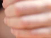 I was so pleased when he came on my tits 8/16