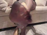 女王s丝袜美脚调教 红绿灯语言羞辱控制射精 自慰 直播  足交 5/16