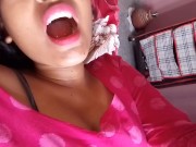Indian girl come in show in dildo fingerings 5/16