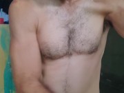 A striptease with my naked body slowly from top to bottom 1/16