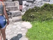 Daddy covered me in cum after the temple visit 2/16