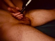 Treatment with the massagepistol, big dick male moaning - Luce Avery 15/16