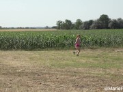 Fit Ginger Lets Big Dick Stranger Fuck Her Ass During A Run 1/16